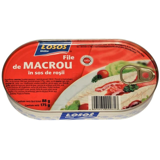 Fileti skuše 175g