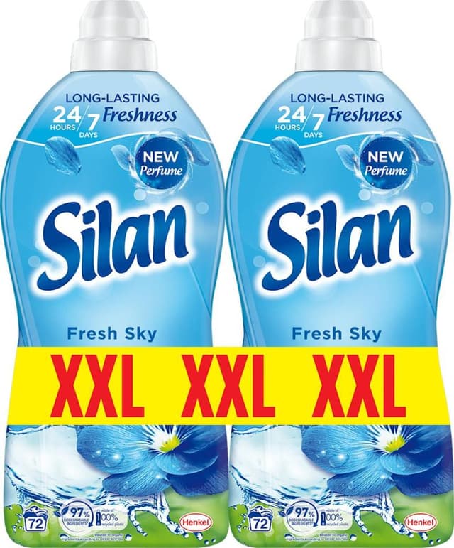 Omekšivač za rublje 2x 1,364 l ili 2x 1,672 l