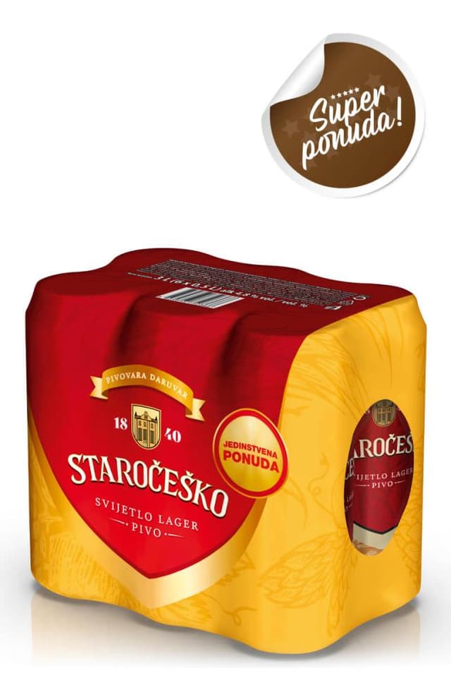 Svijetlo pivo 6 x 0,5 L