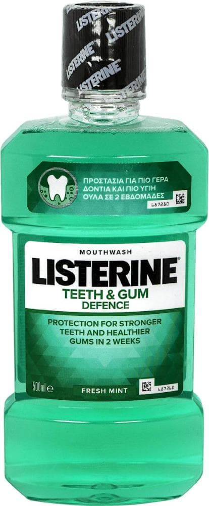 Teeth & gum defence vodica za ispiranje usta 500 ml
