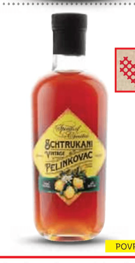 Štrukani vintage pelinkovac 0,5 L