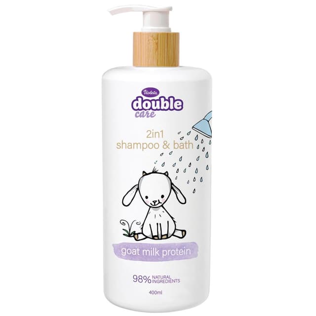 Double care baby šampon i kupka 400 ml
