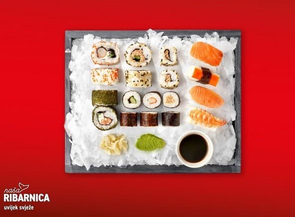 Sushi family tray sapporo 462,5 g