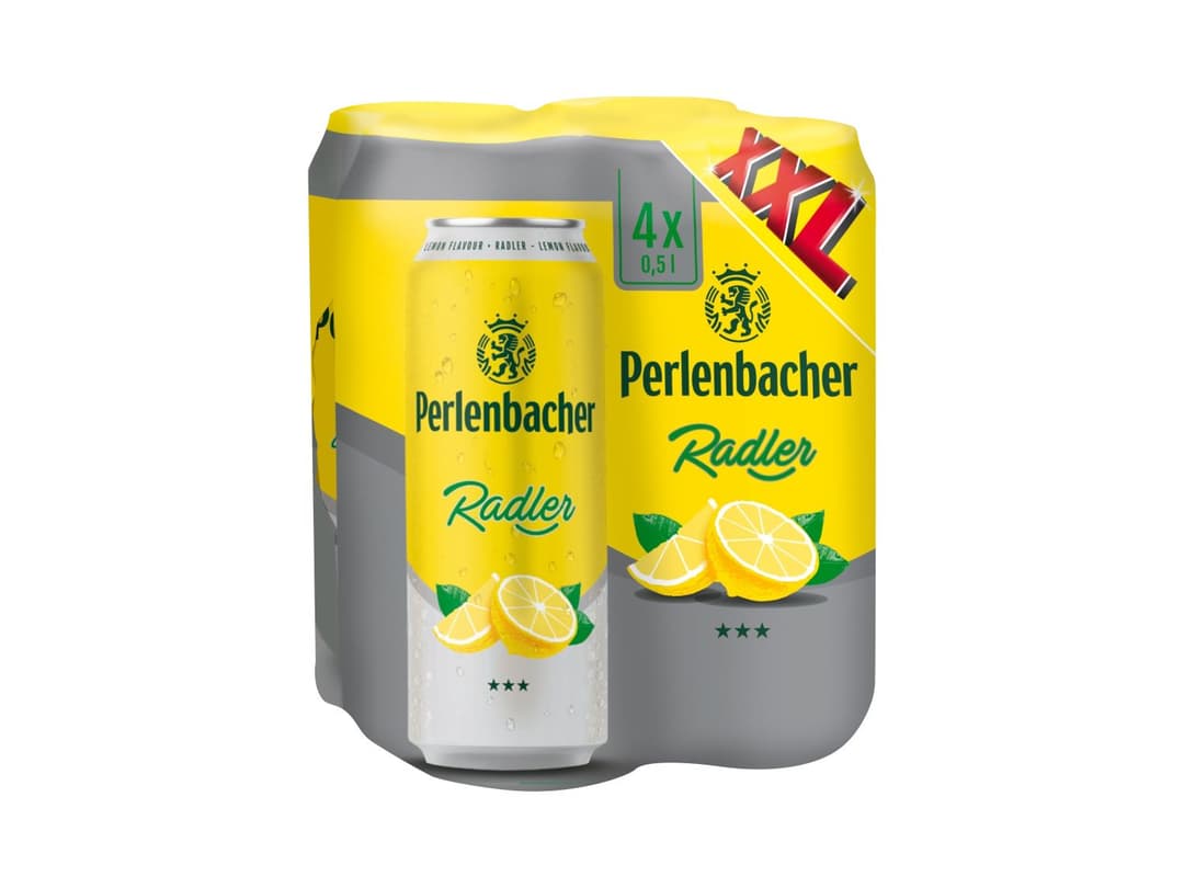 Radler xxl 4 x 0,5 L Perlenbacher