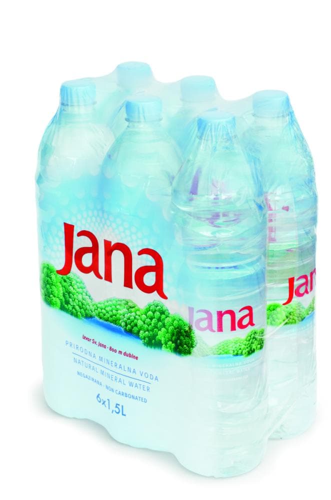 Negazirana voda 1 pak, 6 x 1.5 L Jana