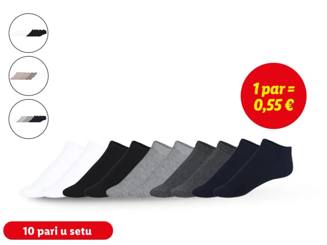 Stopalice 10 pari u setu