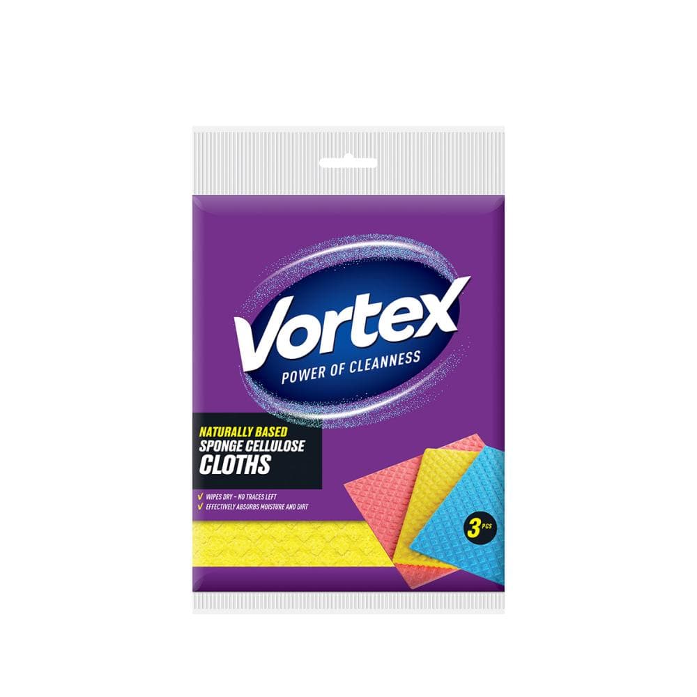 Spužvasta krpa celuloza 3 kom VORTEX
