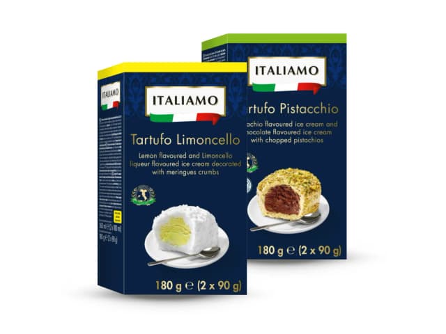 Tartufo sladoled 180 g (2 x 90 g)