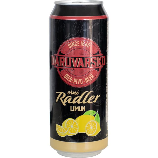 Pivo crni radler 0,5 l