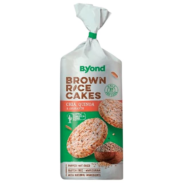 Brown rice cakes