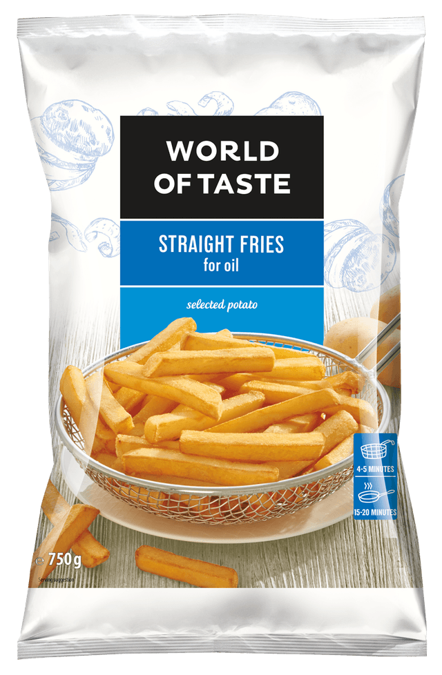 Pommes iglo rebrasti 750 g