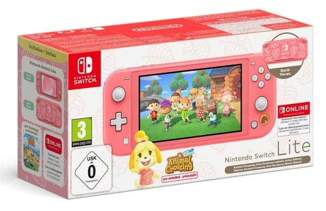 Switch konzola lite coral isabelle aloha edition 12m nso