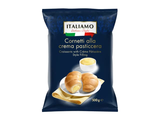 Cornetti alla crema pasticcera 500 g