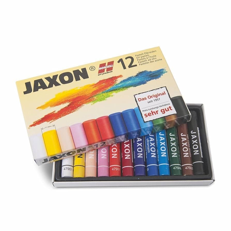Uljne pastele 12 kom JAXON