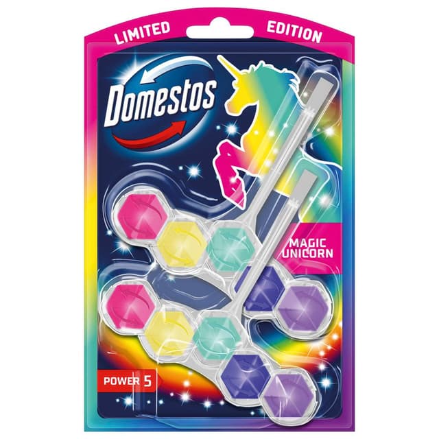 Power 5 magic unicorn osvježivač za wc 2 x 50 g Domestos