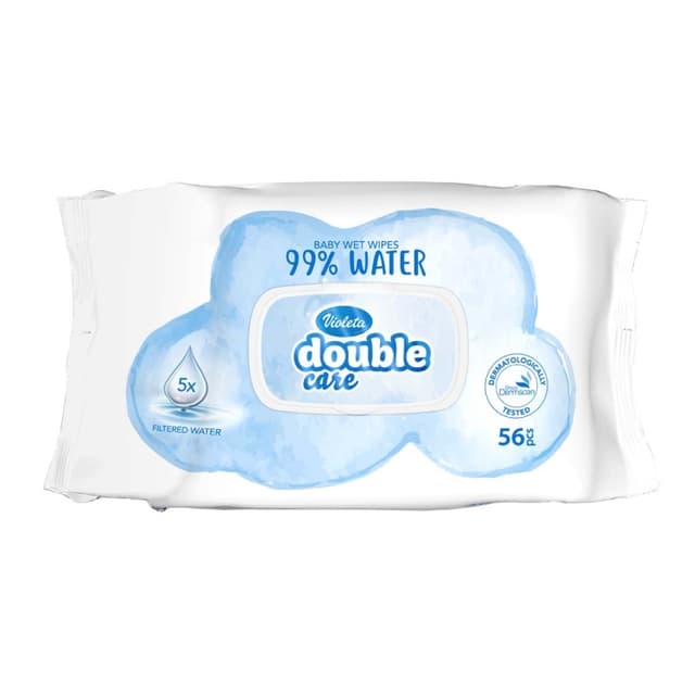 Vlažne maramice 56 komada Violeta