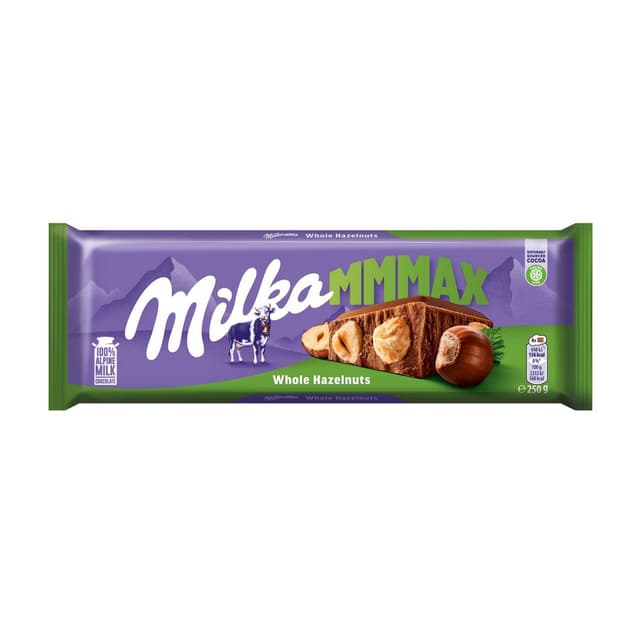Alpine milk / whole hazelnuts 250g