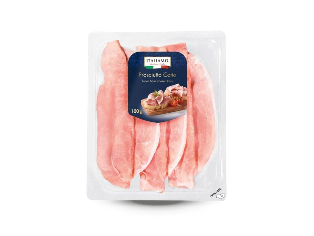 Prosciutto cotto 100 g Italiamo