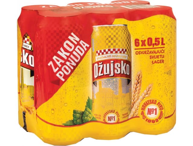 Pivo 6 pack 6x0,5l