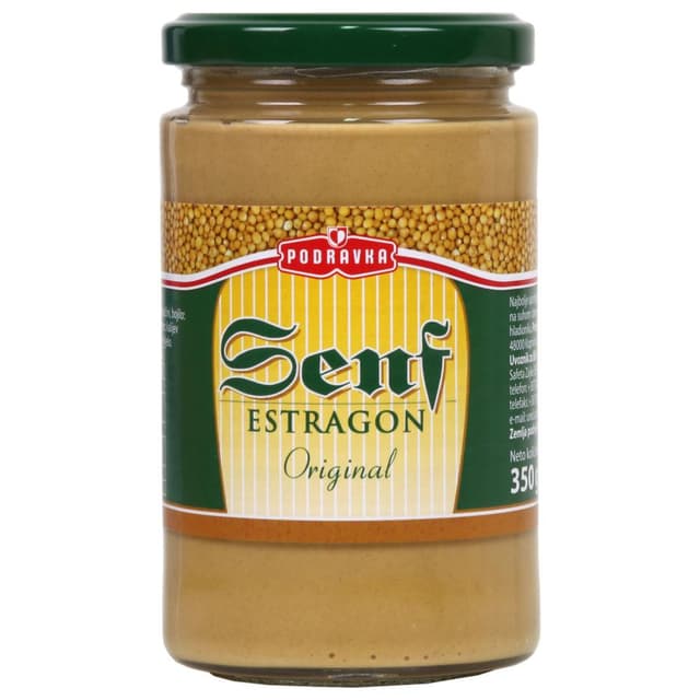 Senf estragon 350 g