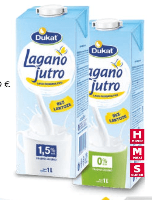 Trajno mlijeko 1 L
