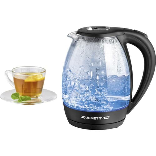 Stakleno kuhalo za vodu GOURMETmaxx