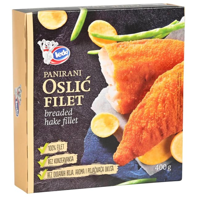 Panirani filet oslića 400 g Ledo