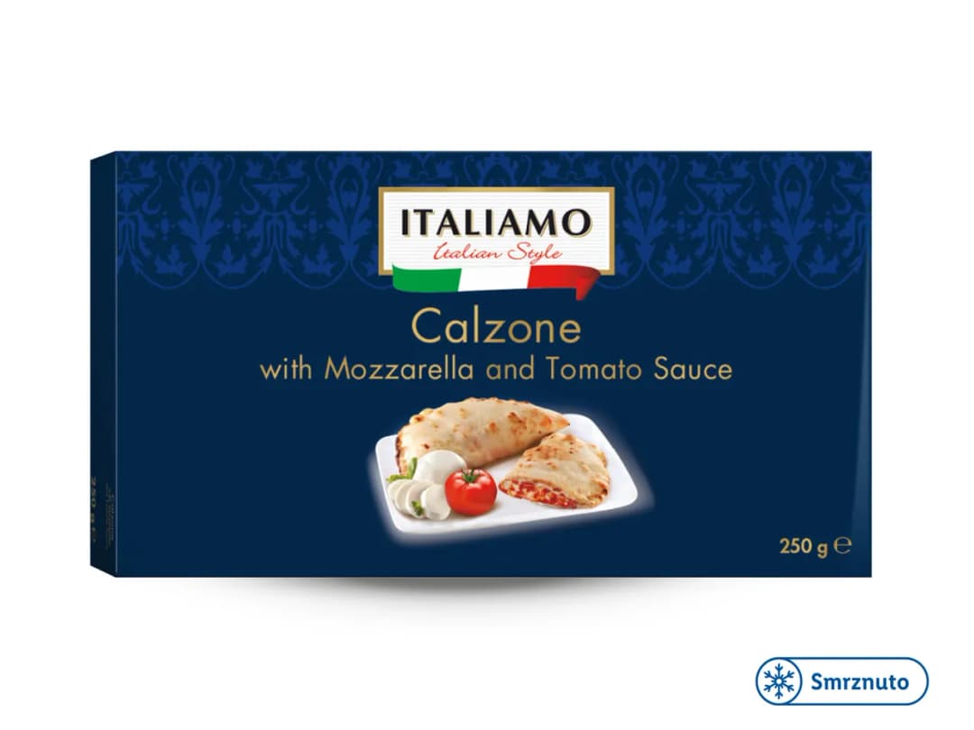 Calzone s rajčicom i mozzarellom 250 g Italiamo