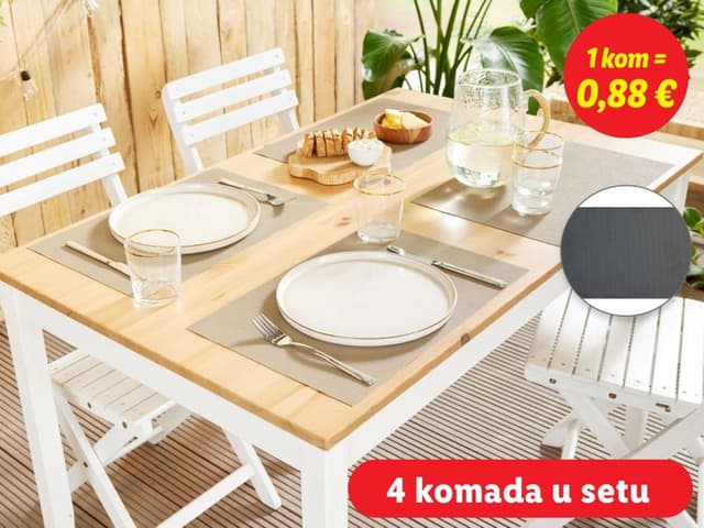Podlošci za stol 4 komada u setu