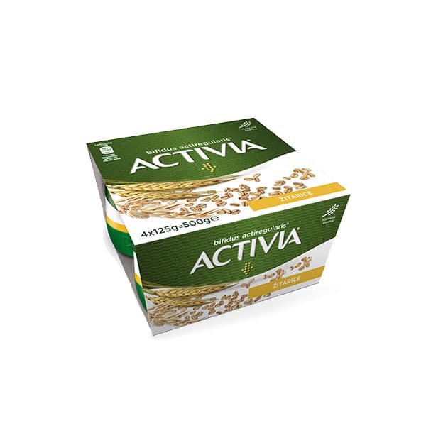 Jogurt 1 pak, 4 x 125 g Activia, Danone