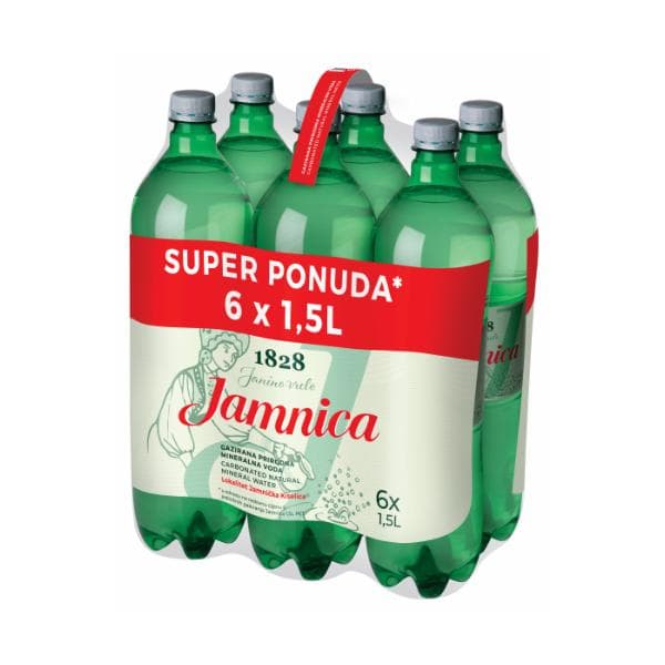 Gazirana voda 1 pak, 6 x 1,5 L