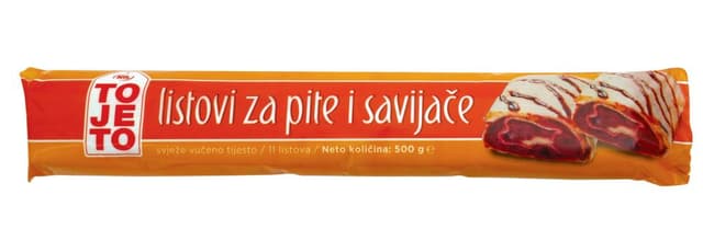 Listovi za pite i savijače 500 g