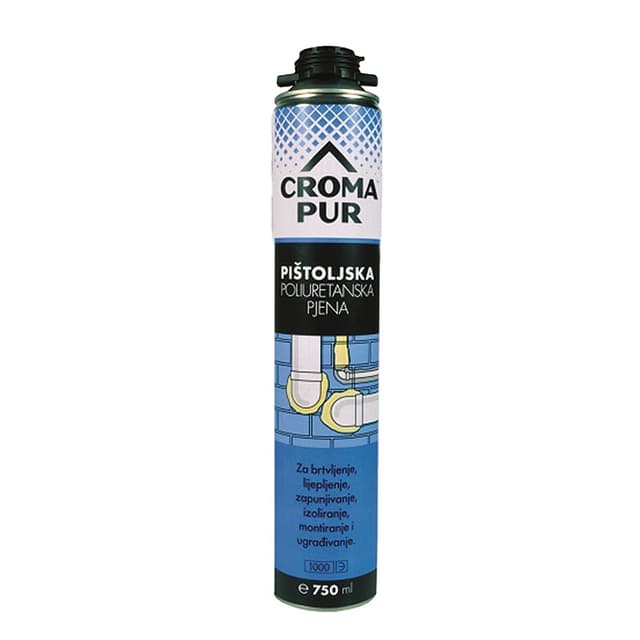 Pištoljska poliuretanska pjena 750 ml