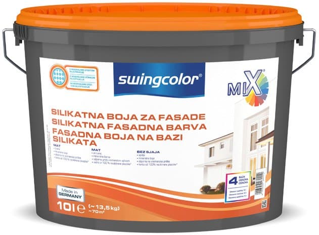 Mix silikatna boja za fasade 10 I