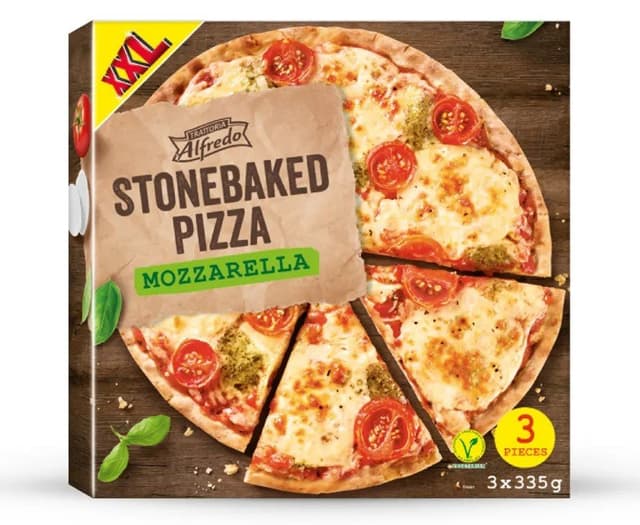 Pizza mozzarella 3 x 335 g
