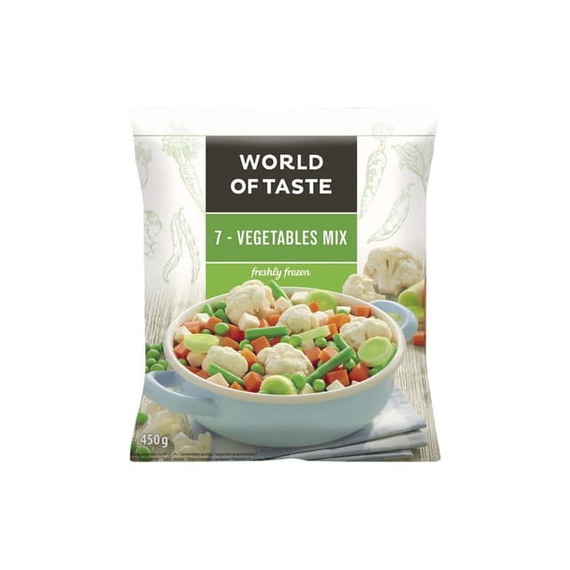 7-vegetables mix 450 g
