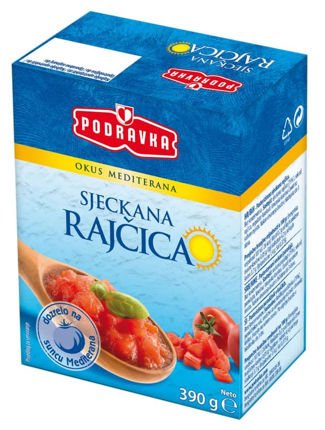 Rajčica sjeckana 390 g Podravka