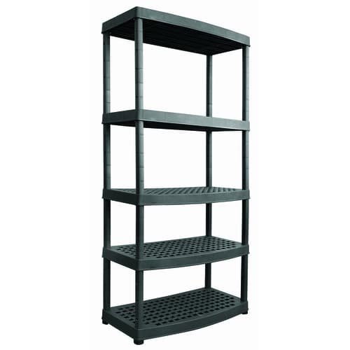 Plastični regali v 188 x š 80 x dub. 40 cm, 5 polica