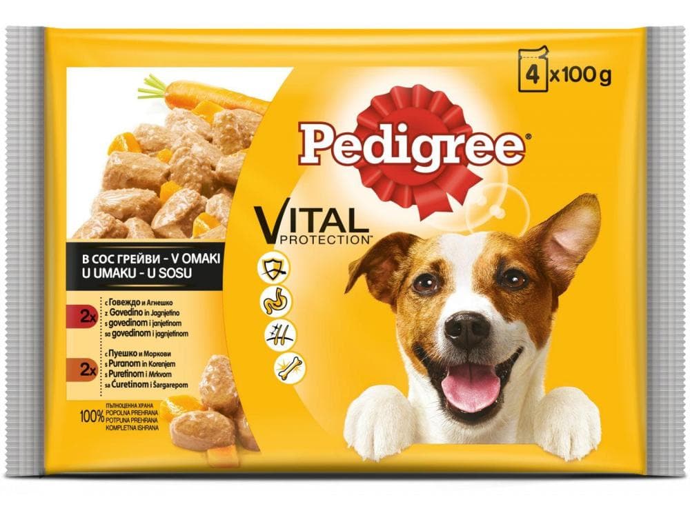 Vital protection 4 x 100g Pedigree