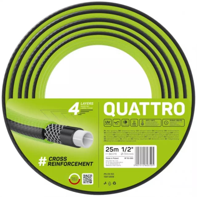 Vrtno crijevo quattro 25 m