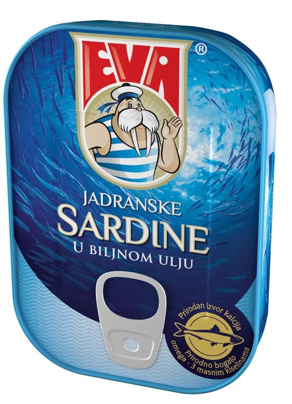 Eva jadranske sardine 100g