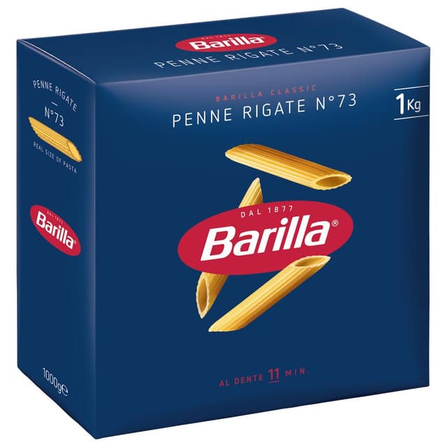 Tjestenina fusilli/penne rigate 1000g