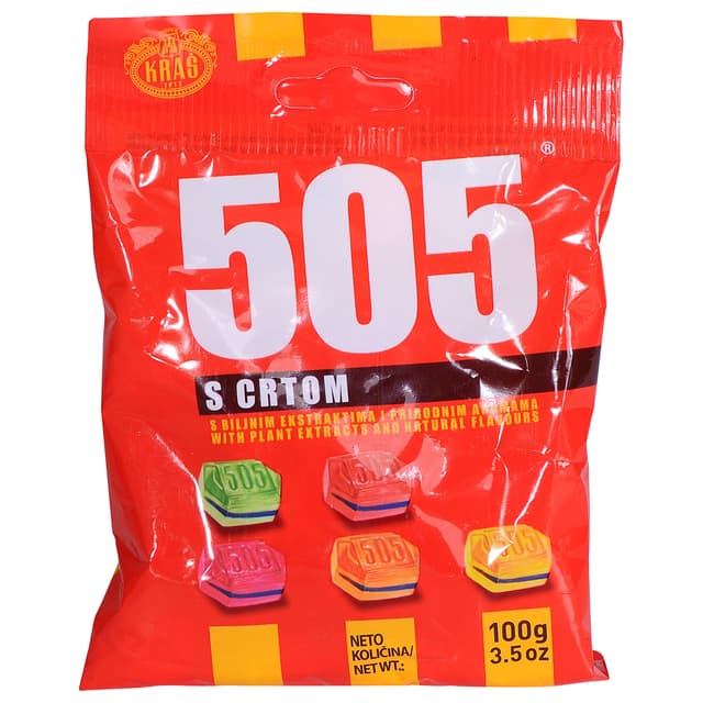 505 s crtom 100 g