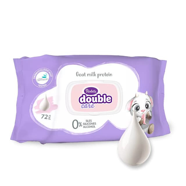 Baby vlažne maramice 72 kom Violeta