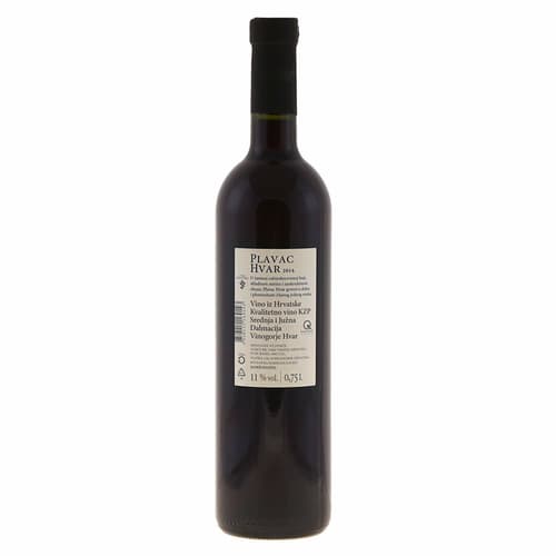 Plavac hvar 0,75 l