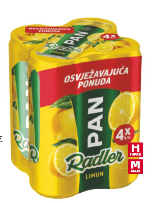 Pivo 4 x 0,5 L