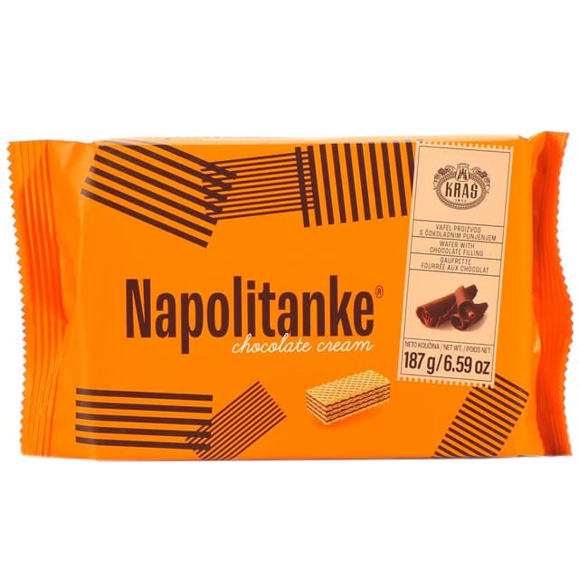 Napolitanke 187 g Kraš