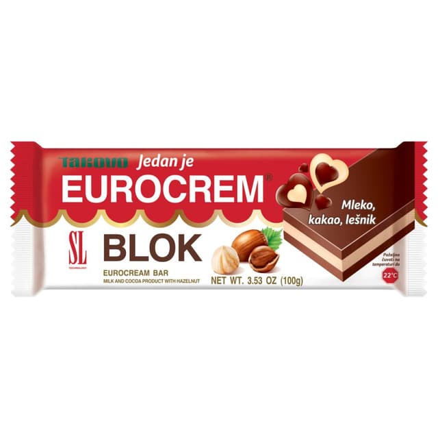 Eurocrem blok 80g