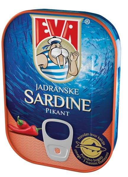 Eva jadranske sardine 115g