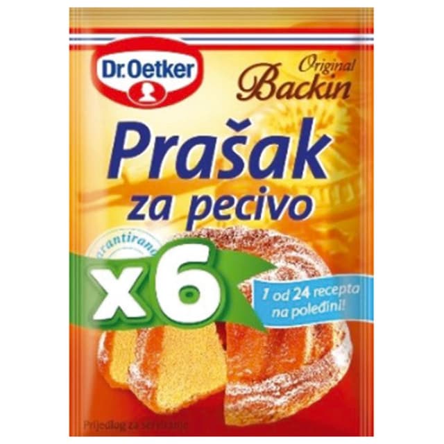 Prašak za pecivo 6x12 g